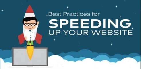 Infographie Checklist Vitesse Chargement Site Web Banniere