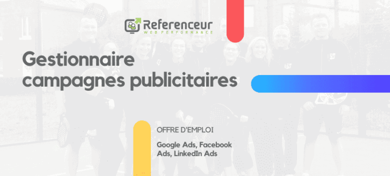 Offre Emploi Gestionnaire Campagnes Publicitaires Google Ads Facebook Ads Linkedin Ads