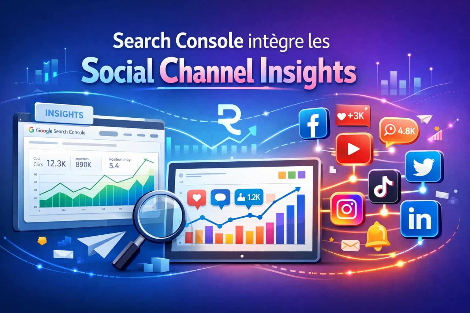 google search console Social Channel Insights
